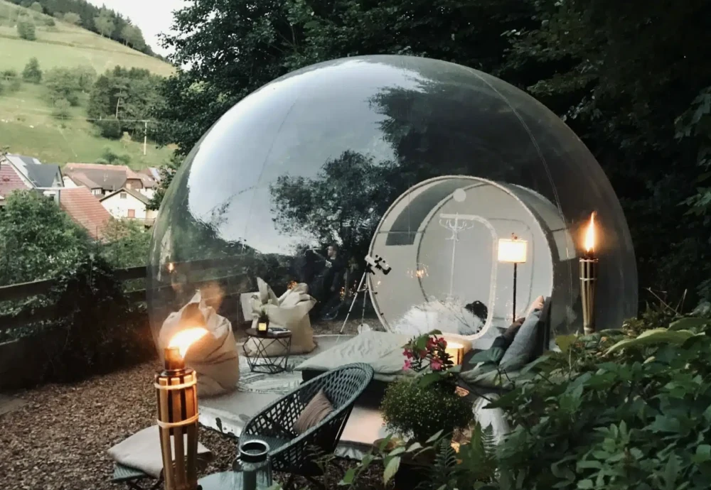 big transparent camping inflatable bubble tent