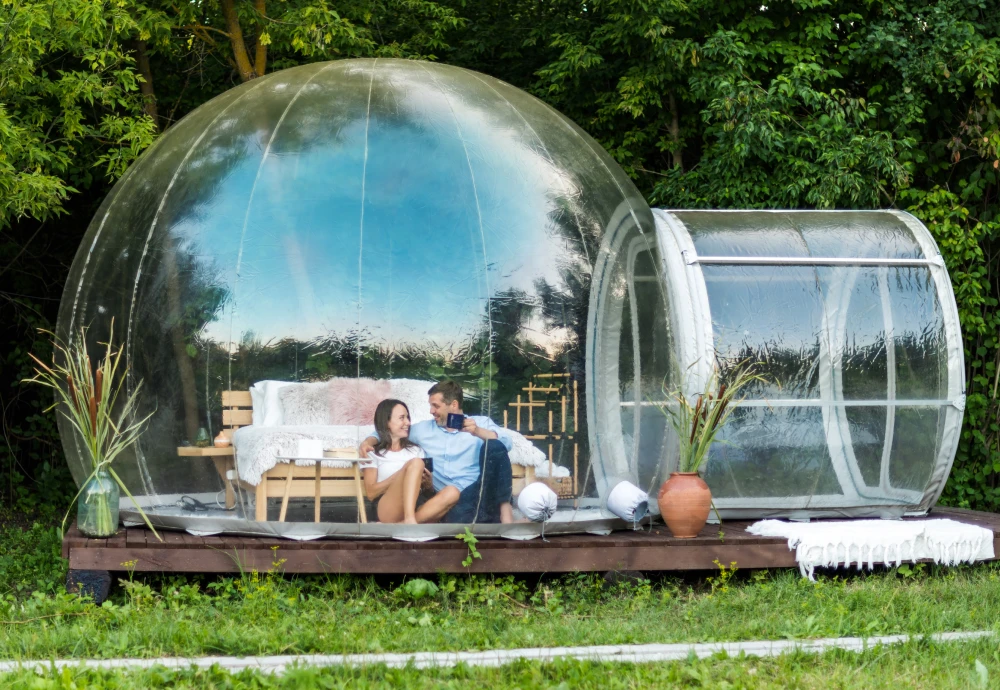 inflatable bubble shaped camping tent